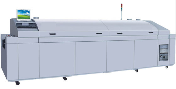 6/8/10 Khu vực SMT lò hàn SMT Máy hàn tái dòng 220V cho hàn PCB
