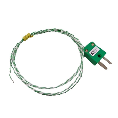 Sợi thủy tinh PFA PTFE SMT Phân bộ 20AWG 24AWG Easy Plug MICC Thermocouple Type K